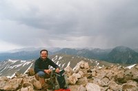 Storms over Elbert Summit