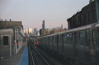 Chicago     The El at Damen